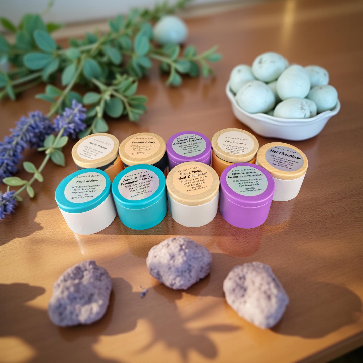 100g Scented Candle Tin - 100% Soy Wax