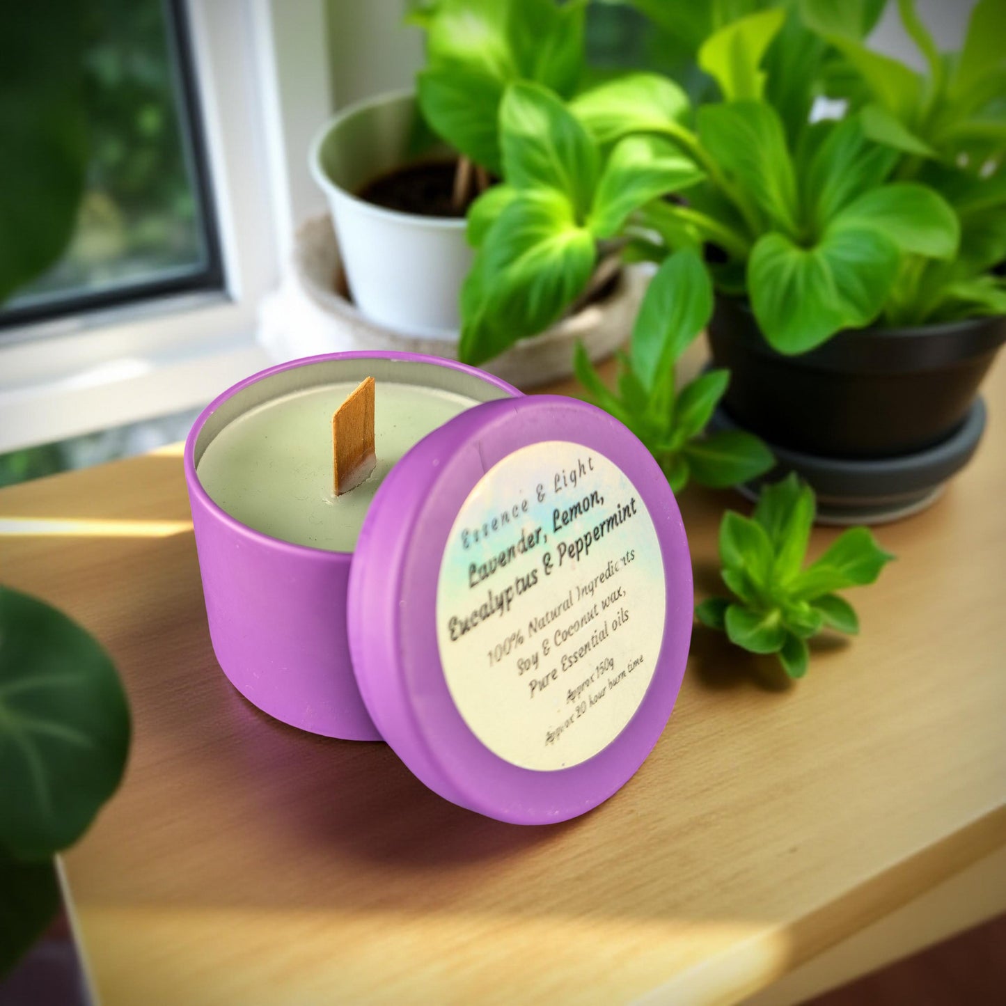 100g Scented Candle Tin - 100% Soy Wax