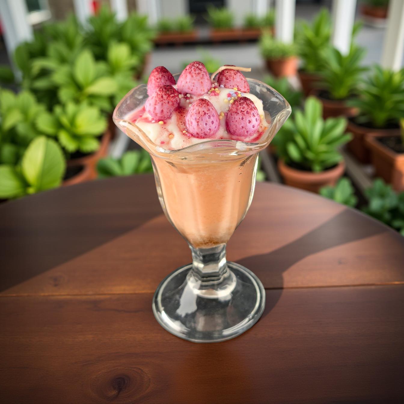 Strawberry Cocktail Candle