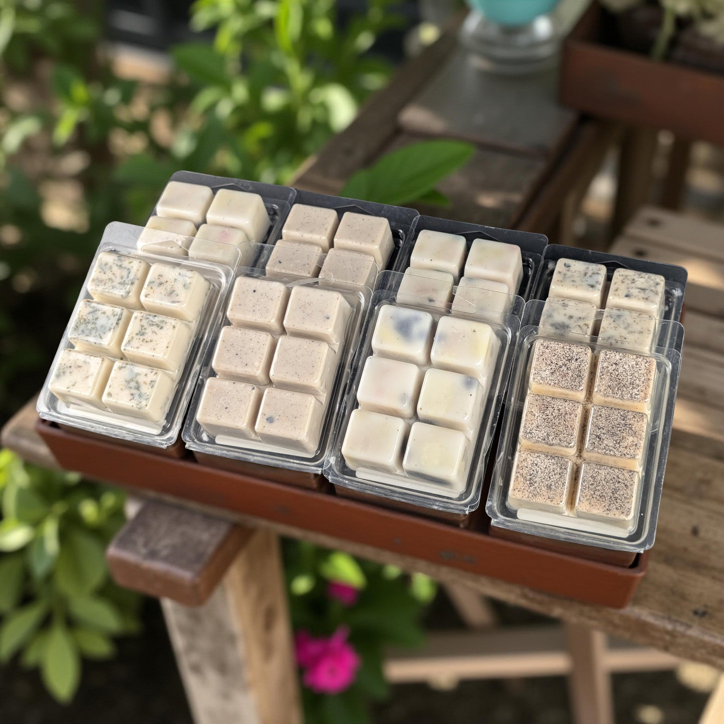 Bug Away Wax Melts  | Insect Repellent | Natural Soy Coconut Wax | Tea Tree and Eucalyptus Essential Oils | 100% Natural Insect Repellent