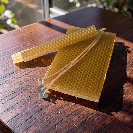 Roll Your Own Beeswax Candles