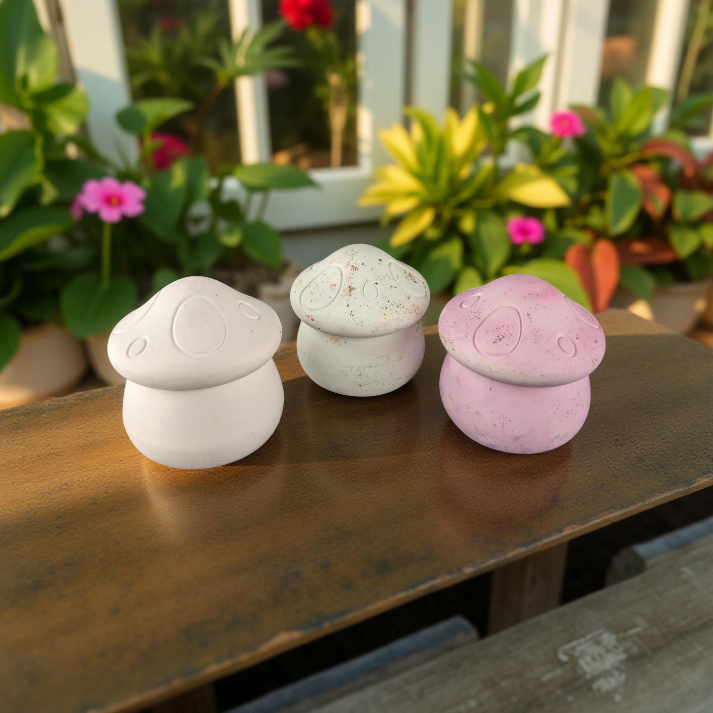 Mushroom Candles - Blackberry, Pine fir & Honey - 100% Soy Wax